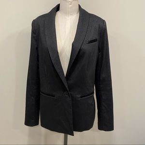 GUESS Stretch Sparkle Blazer Jacket Size 12
